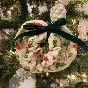 Hand Sewn Holiday Scrunchies
